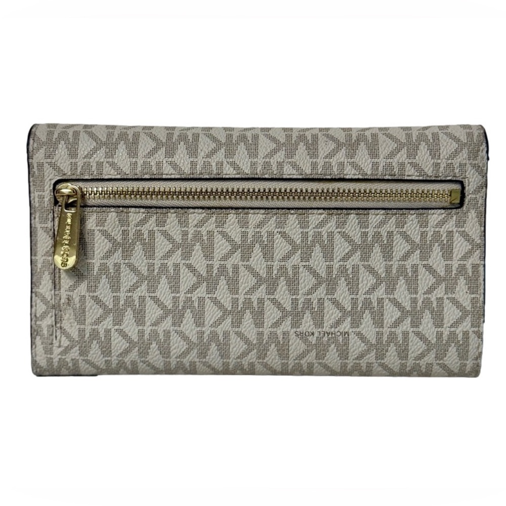 MICHAEL KORS LARGE LOGO TRIFOLD WALLET - Picture 5 of 9